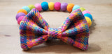 Summer Daze Tweed Bow PetPoms (with or without bow)