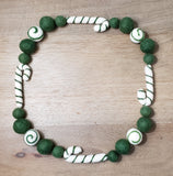 Candy Cane Swirl PetPoms (multiple colors)