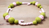 Candy Cane Swirl PetPoms (multiple colors)