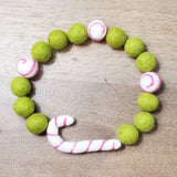 Candy Cane Swirl PetPoms (multiple colors)