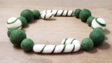 Candy Cane Swirl PetPoms (multiple colors)