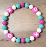 Kisses & Hugs - Pink PetPoms