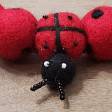 Ladybug Beaded Limited PetPoms