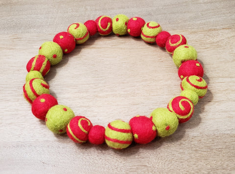 Swirls and Spots Grinchy PetPoms (with or without star)