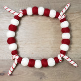 Candy Cane PetPoms