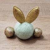 Sparkle Bunnies PetPoms (3 colors - with glitterpom accents)