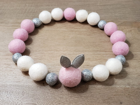 Sparkle Bunnies PetPoms (3 colors - with glitterpom accents)