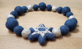 Mazel - Silver or Gold PetPoms