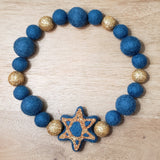 Mazel - Silver or Gold PetPoms