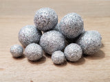 Solid Color GlitterPoms - Metallics