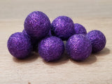 Solid Color GlitterPoms - Blues & Purples