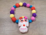 Dia De Los Muertos PetPoms (with or without skull)