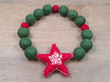 Country Christmas Star PetPoms (3 colors)