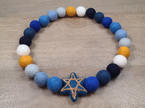 Shades of Hanukkah PetPoms