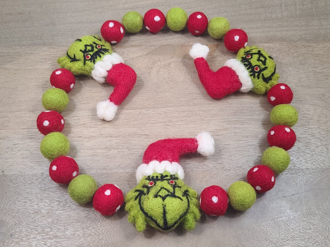 Mean One Grinchy PetPoms (three options)