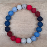 Blue Jean Night Stars PetPoms