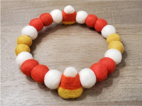 Candy Corn Crush PetPoms